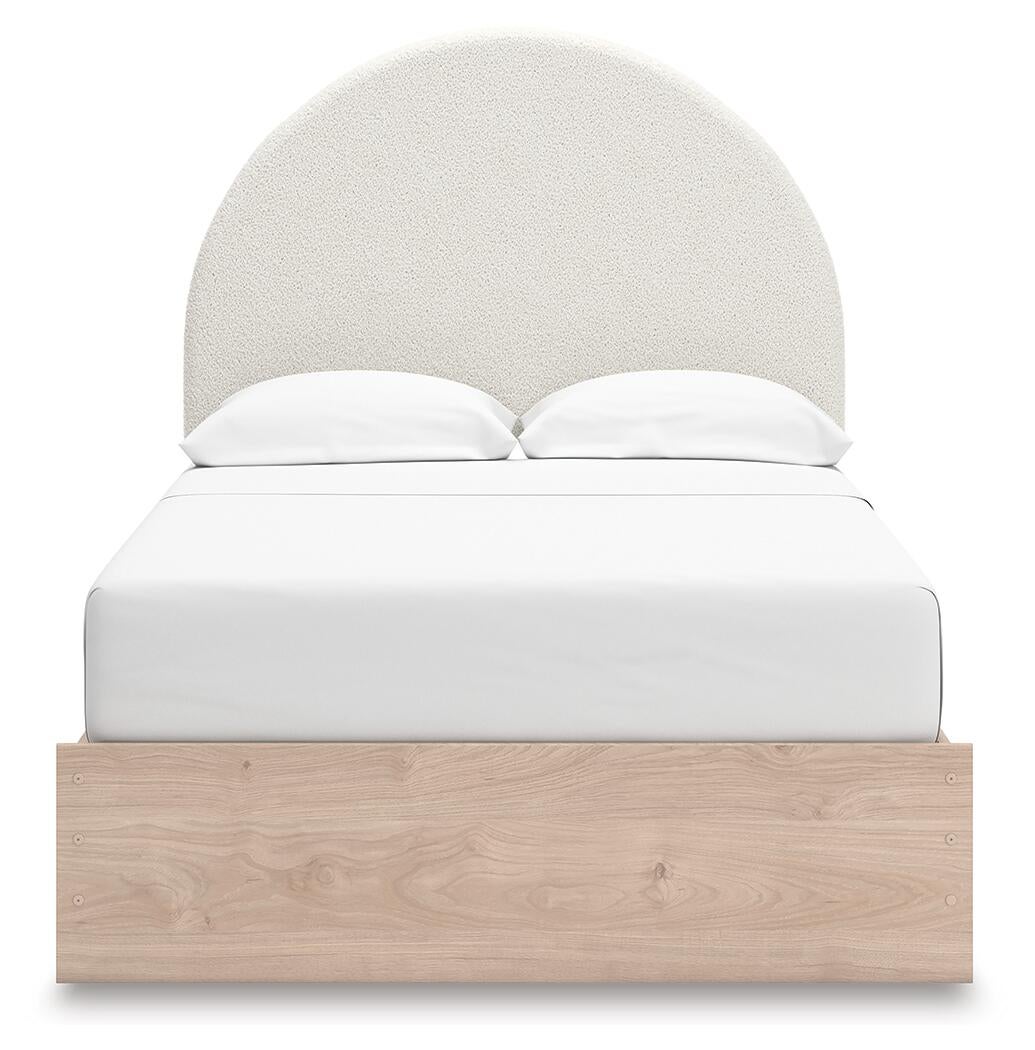 Arloster  Upholstered Panel Bed With Storage
