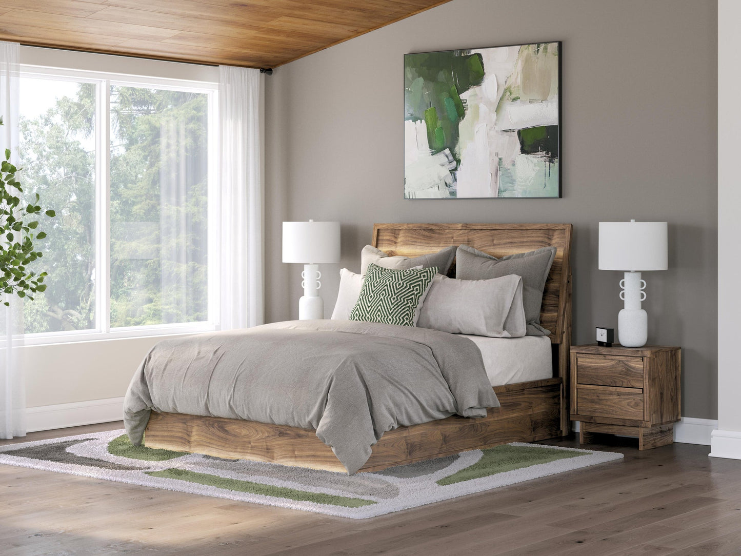 Chirason  Panel Bed