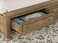 Feddinger  Storage Sleigh Bed