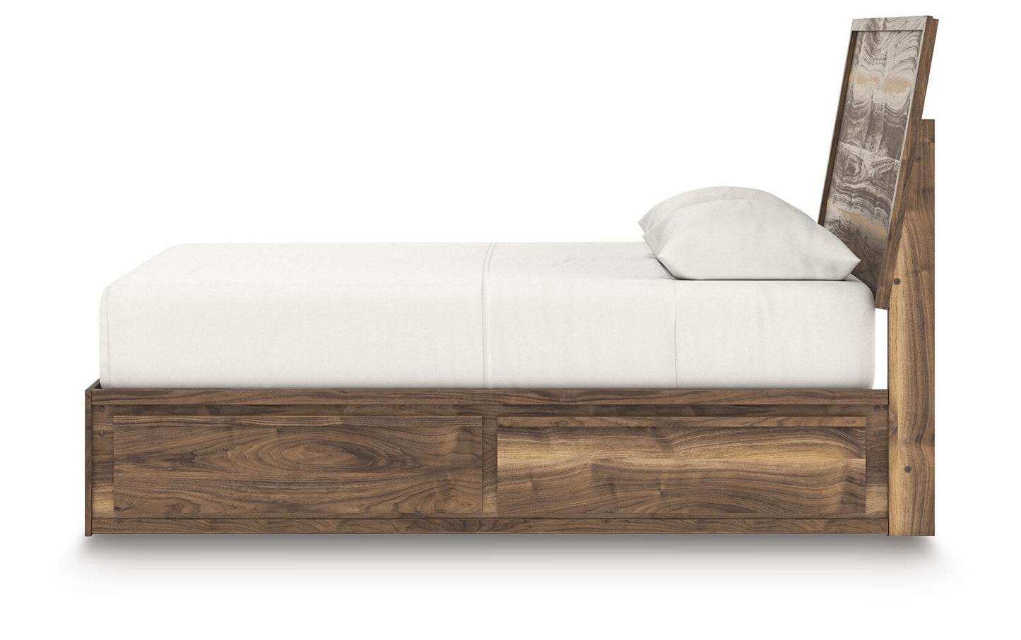 Chirason  Panel Bed With Storage