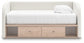 Arloster  Upholstered Day Bed With Storage