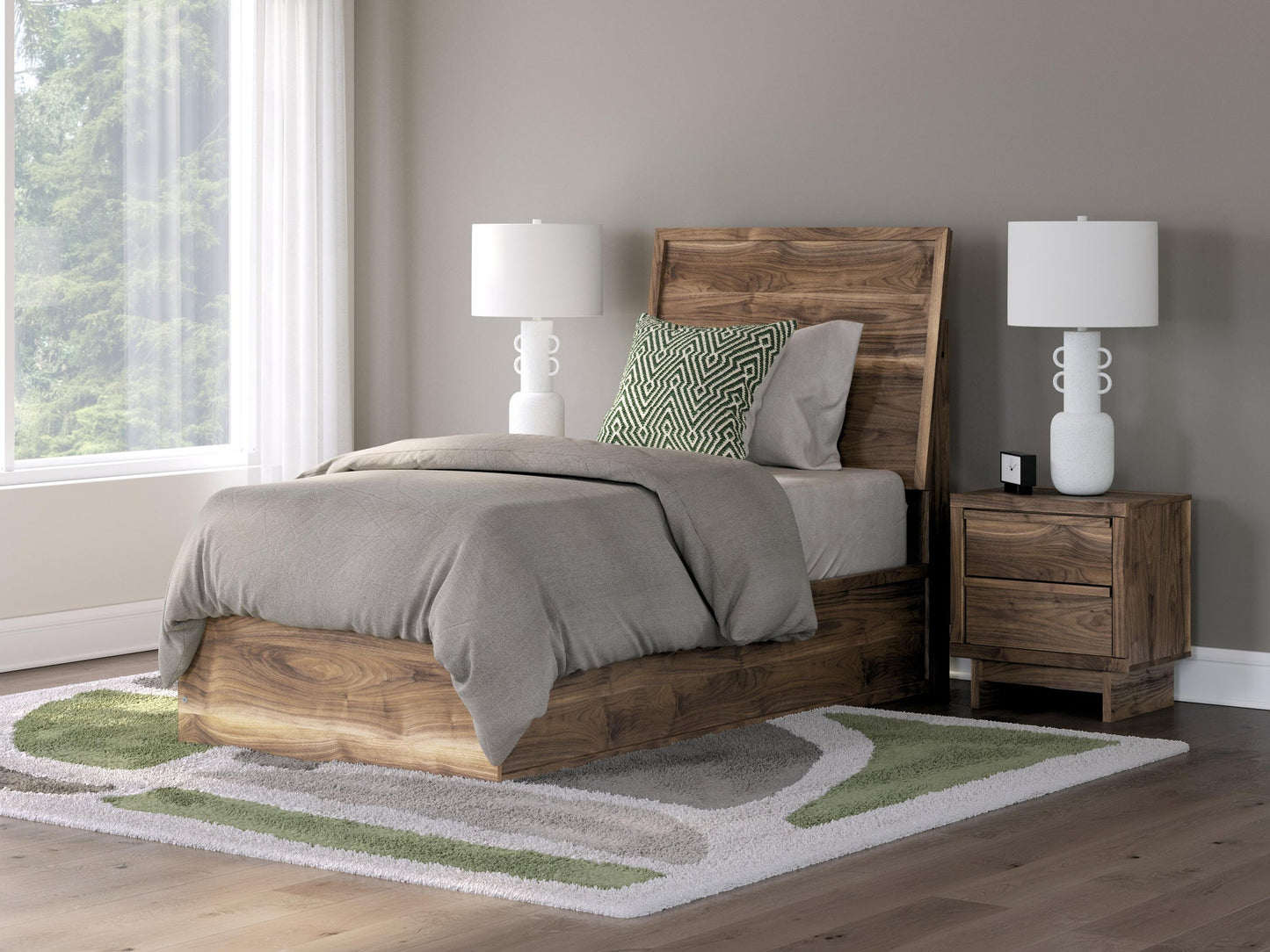 Chirason  Panel Bed