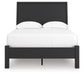 Danziar  Panel Bed