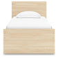 Onita  Panel Platform Bed With 1 Side Storage