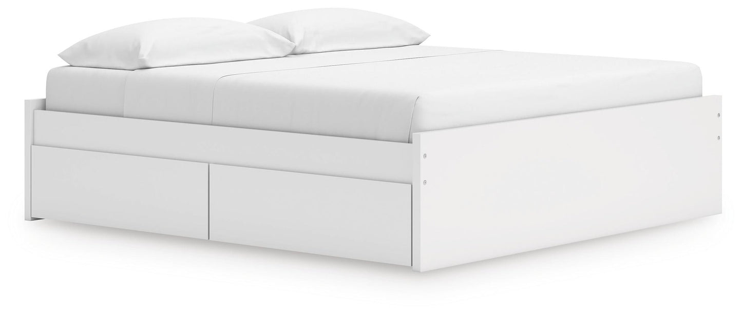 Onita  Platform Bed With 1 Side Storage