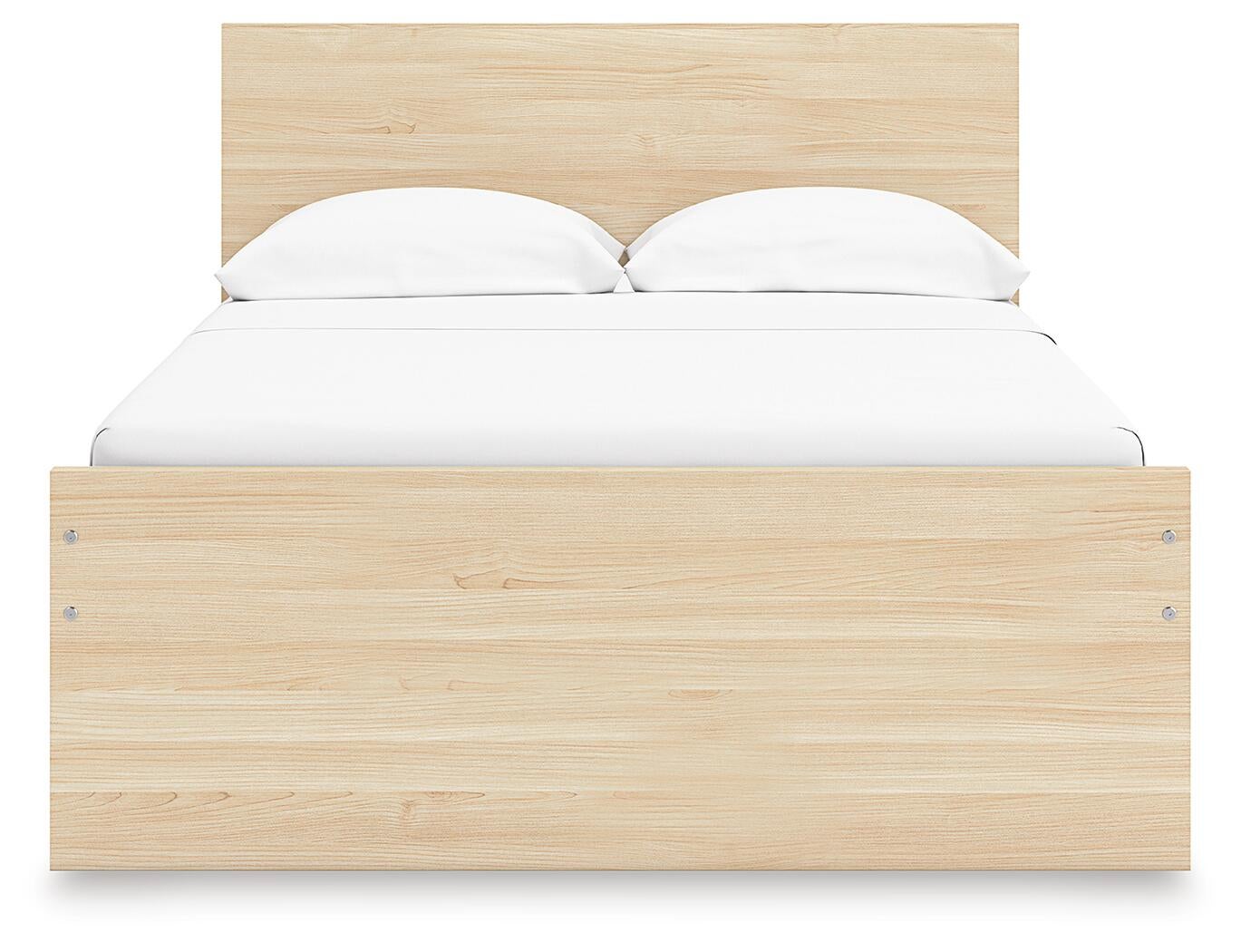 Onita  Panel Platform Bed With 1 Side Storage