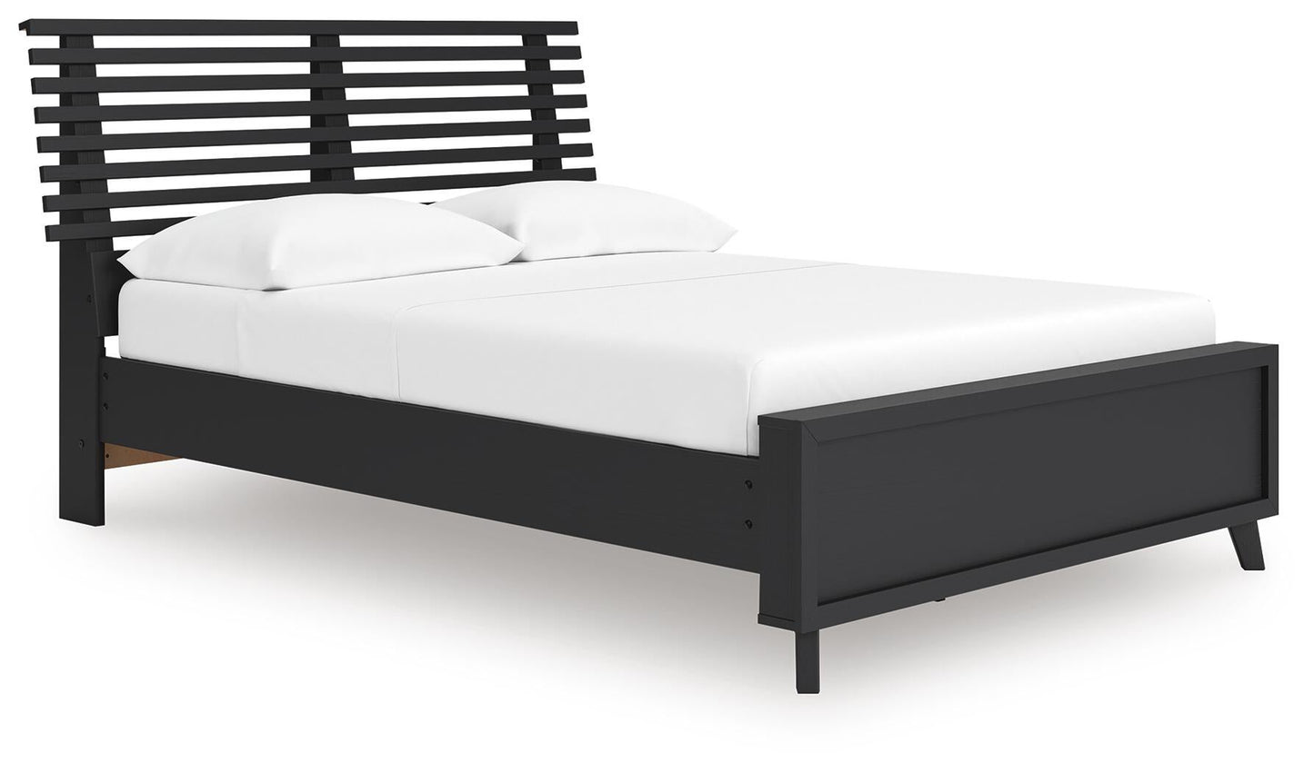 Danziar  Slat Panel Bed