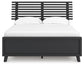 Danziar  Slat Panel Bed