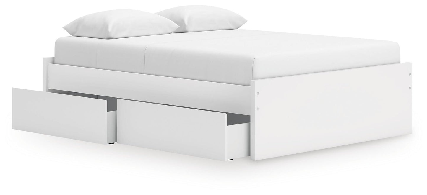 Onita  Platform Bed With 1 Side Storage