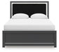 Zuraleus  Upholstered Panel Bed