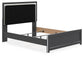 Zuraleus  Upholstered Panel Bed