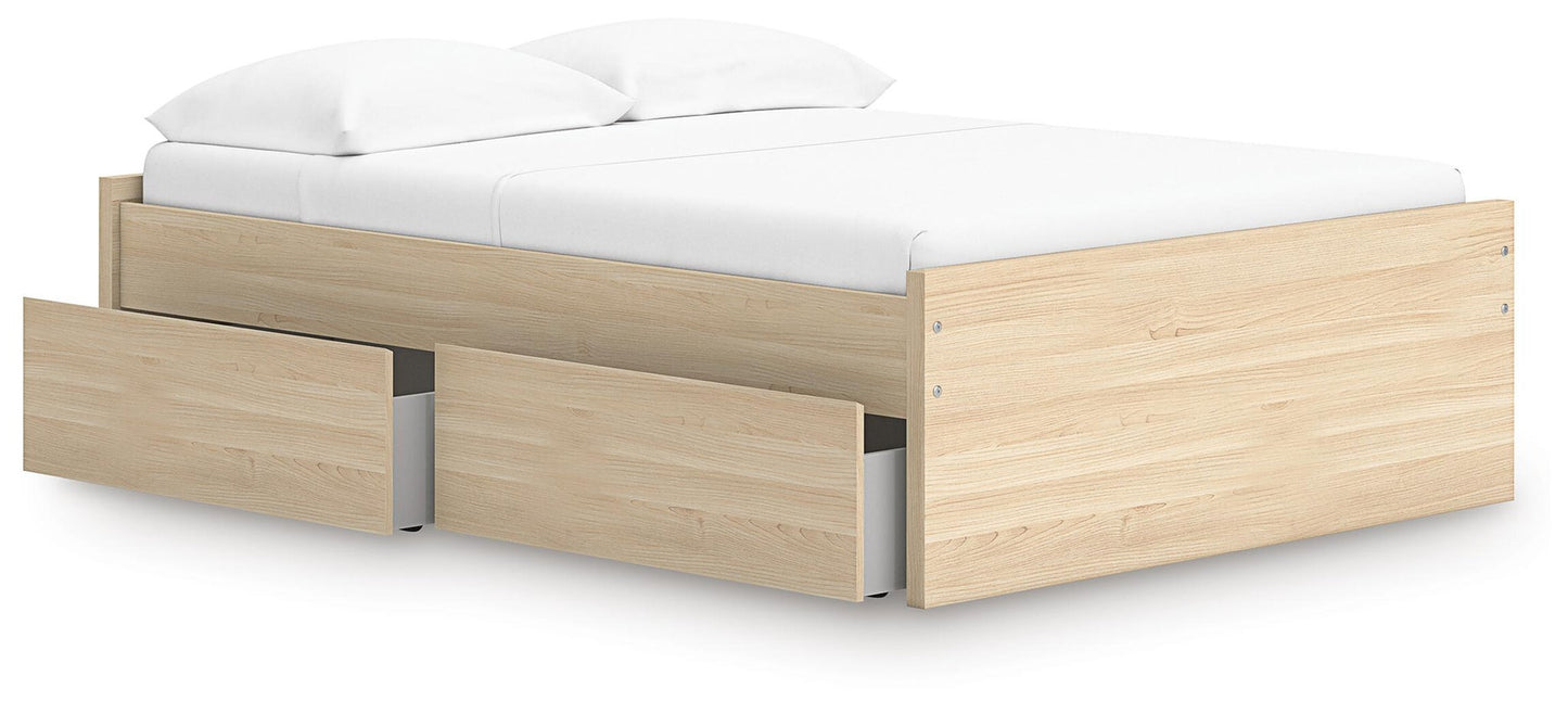 Onita  Platform Bed With 1 Side Storage