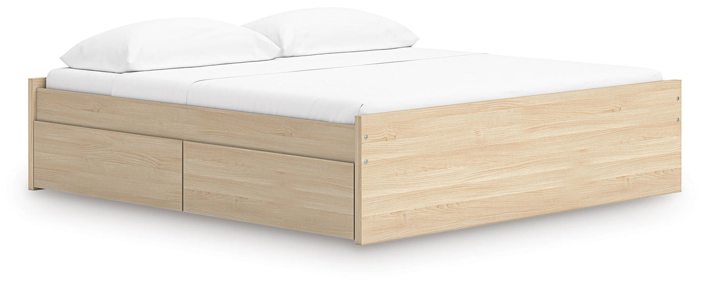 Onita  Platform Bed With 1 Side Storage