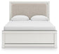 Zuraleus  Upholstered Panel Platform Bed