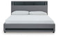 Verishaw California  Upholstered Bed With Wireless Audio