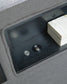 Verishaw California  Upholstered Bed With Wireless Audio