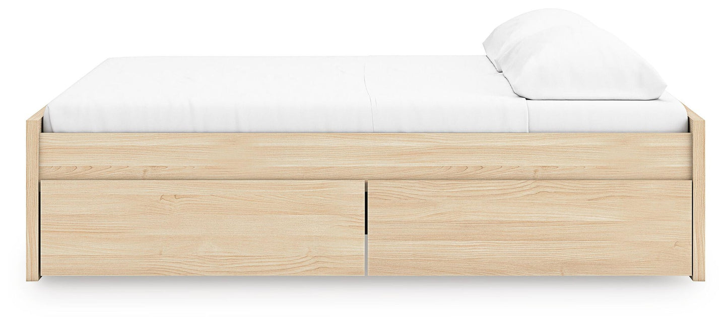 Onita  Platform Bed With 2 Side Storage