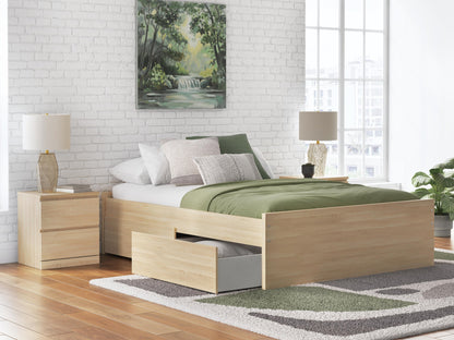 Onita  Platform Bed With 1 Side Storage