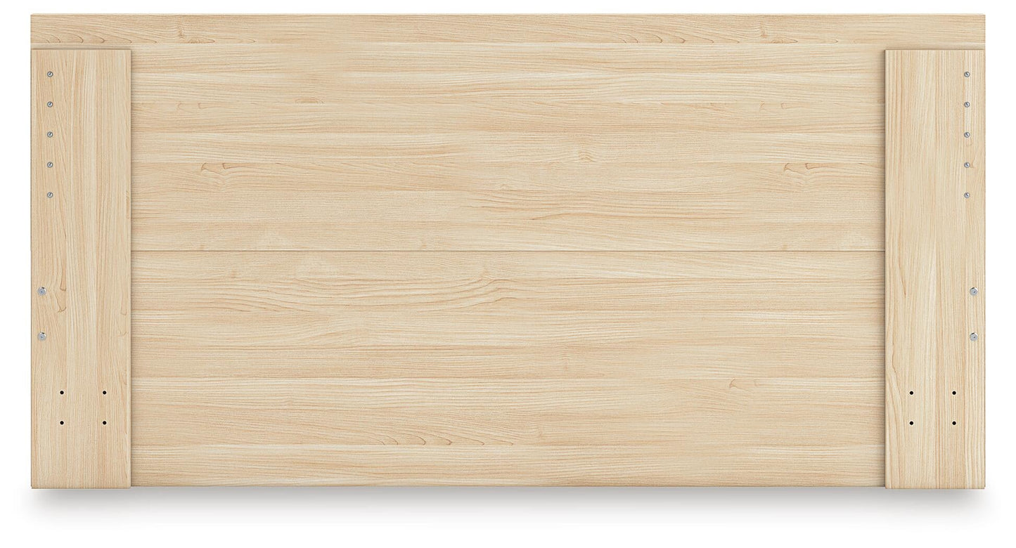 Onita  Panel Platform Bed With 1 Side Storage