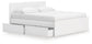 Onita  Panel Platform Bed With 2 Side Storage