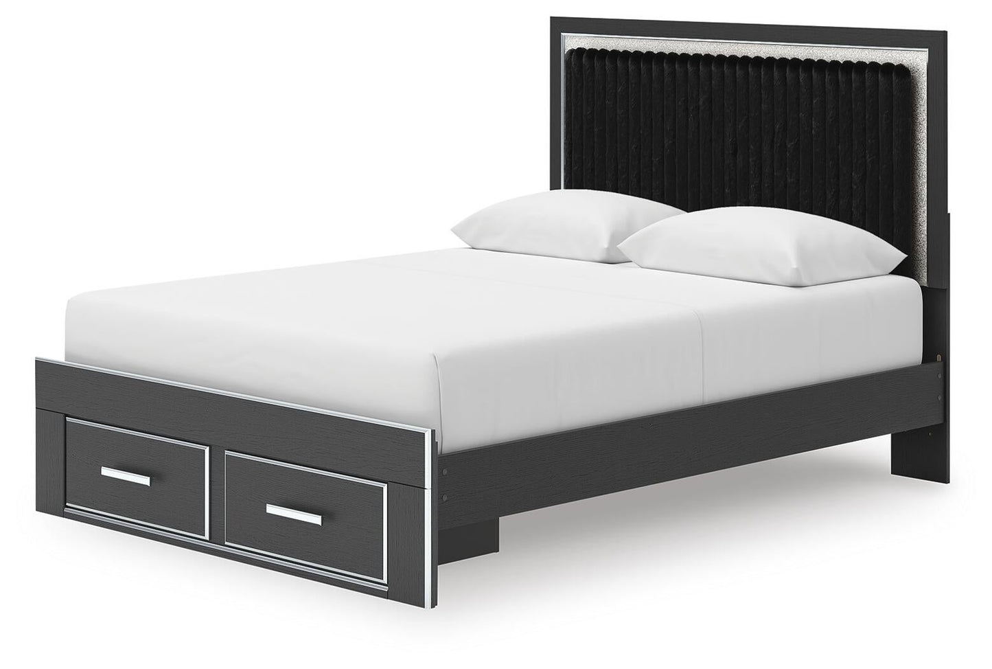 Zuraleus  Upholstered Panel Storage Bed