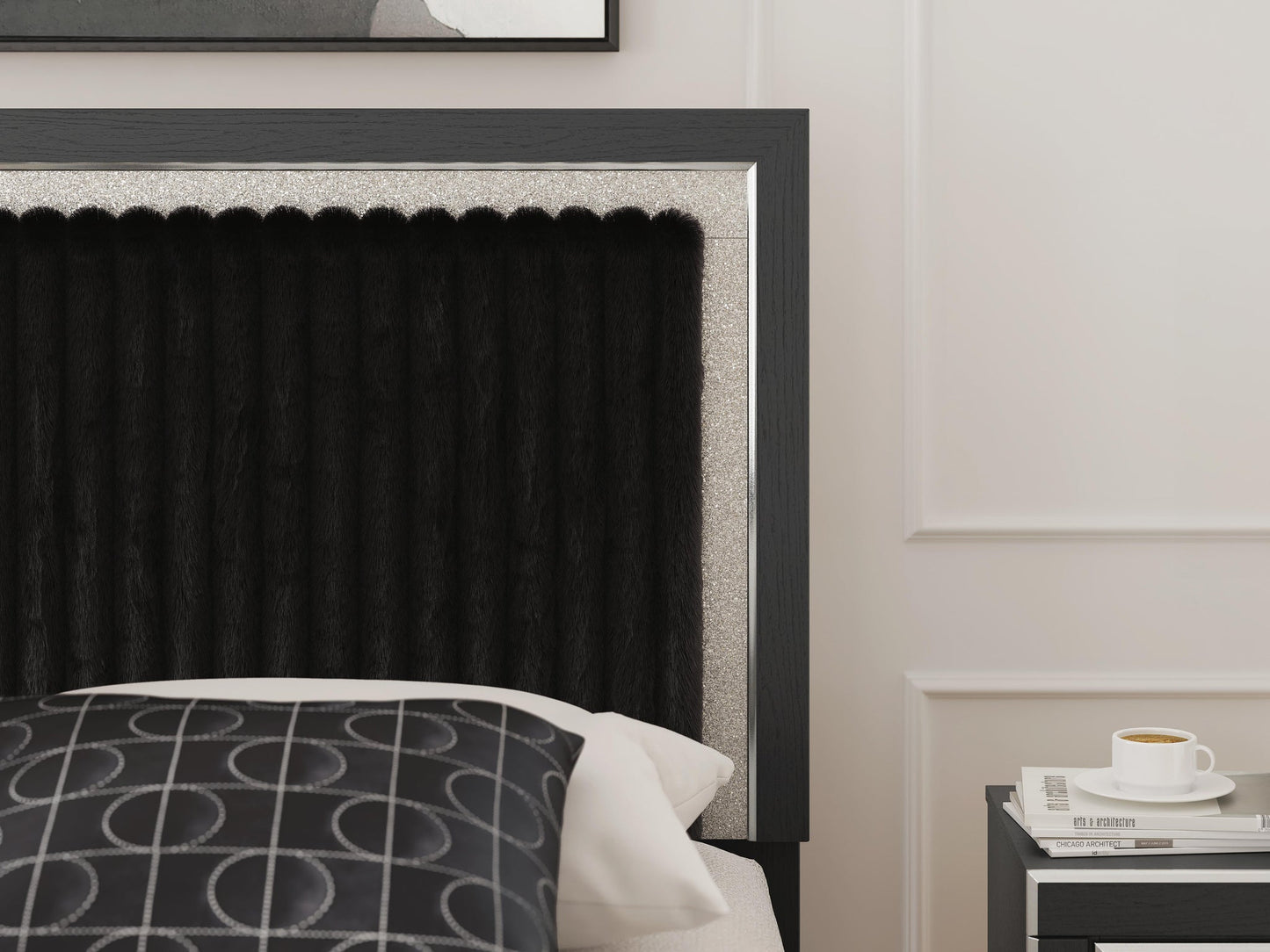 Zuraleus  Upholstered Panel Storage Bed