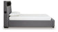 Verishaw  Upholstered Bed With Wireless Audio