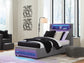 Verishaw  Upholstered Bed With Wireless Audio