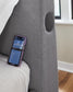 Verishaw  Upholstered Bed With Wireless Audio