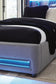 Verishaw  Upholstered Bed With Wireless Audio