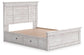 Makidern  Panel Storage Bed