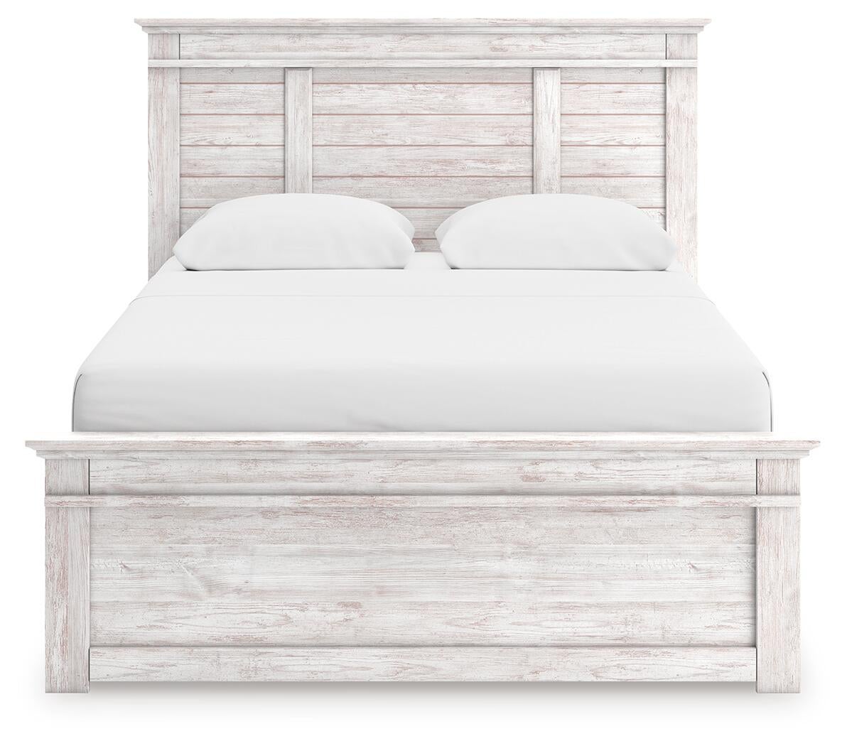 Makidern  Panel Storage Bed