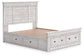 Makidern  Panel Storage Bed