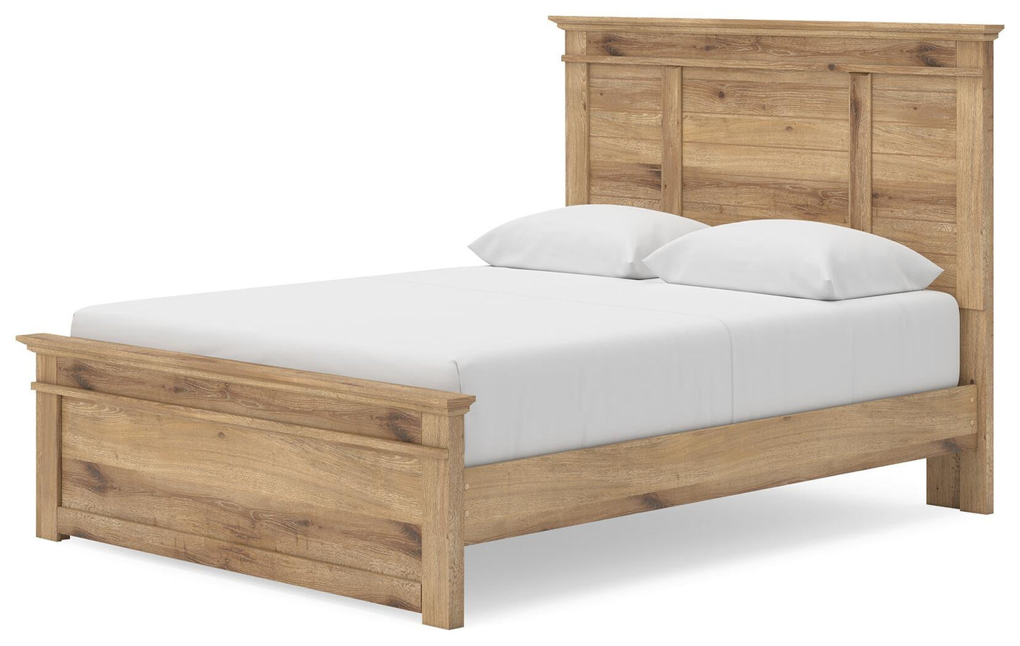 Makidern  Panel Storage Bed