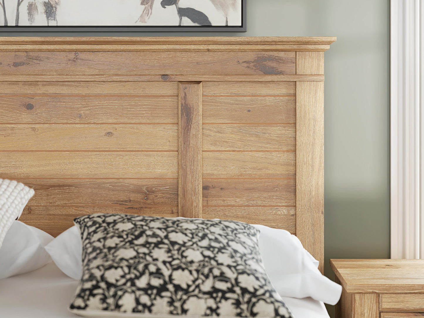 Makidern  Panel Bed