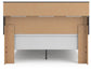 Broachmyn  Bookcase Panel Bed