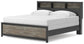 Broachmyn  Bookcase Panel Bed