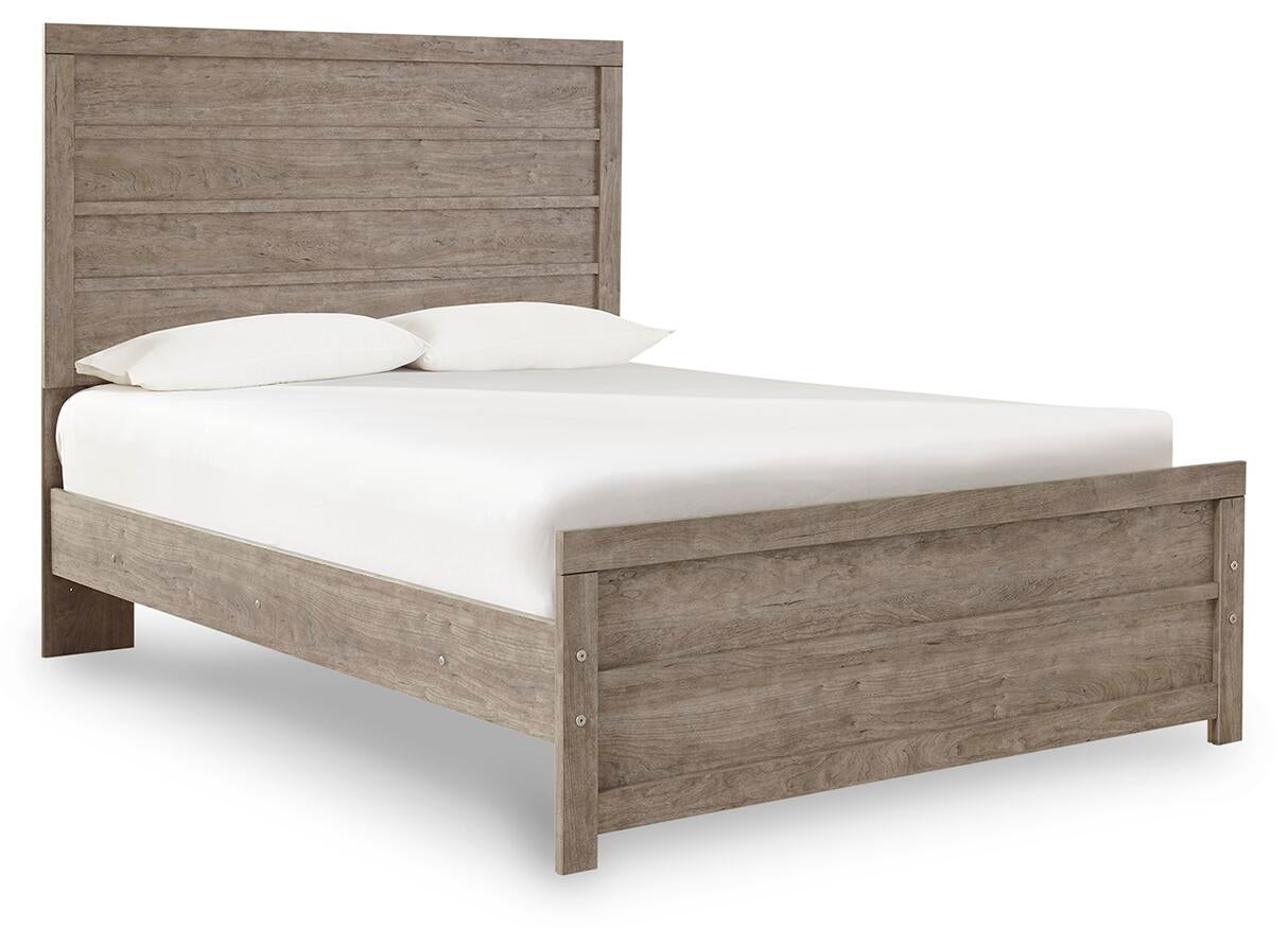 Culverbach  Panel Bed, Dresser, Mirror, Chest And Nightstand