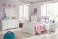 Anarasia  Sleigh Bed With Mirrored Dresser, Chest And Nightstand