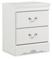 Anarasia  Sleigh Headboard, Dresser, Mirror, Chest And Nightstand