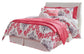 Anarasia  Sleigh Headboard, Dresser And Mirror