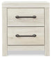 Cambeck  Panel Bed With 4 Storage Drawers With Mirrored Dresser, Chest And Nightstand