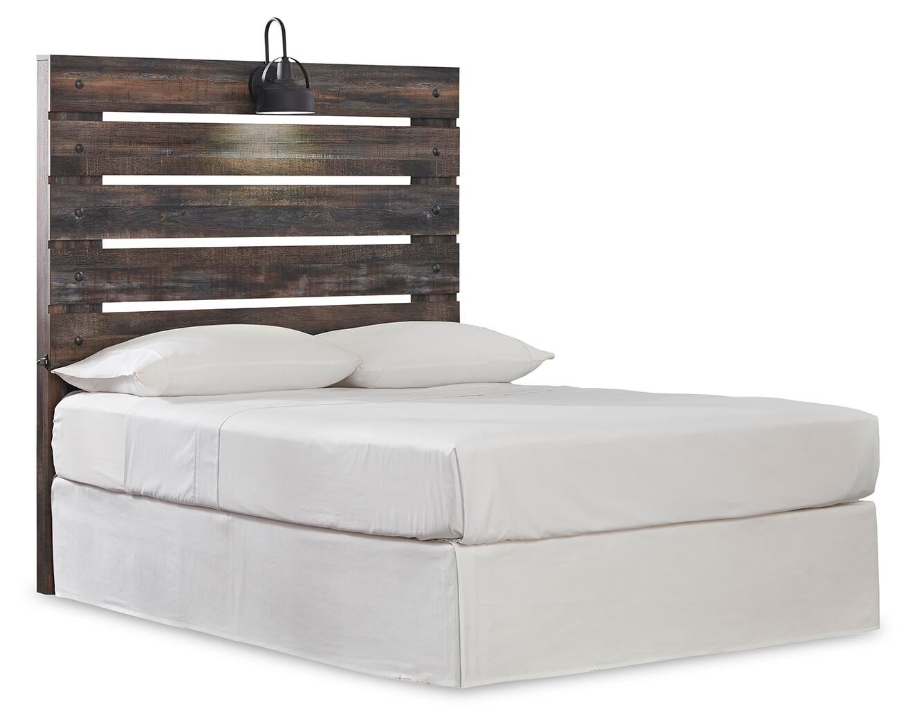 Drystan  Panel Headboard, Dresser, Mirror, Chest And Nightstand