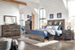 Drystan  Bookcase Bed With 2 Storage Drawers With Mirrored Dresser