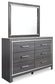 Lodanna  Panel Bed With 2 Storage Drawers, Dresser, Mirror, Chest And Nightstand