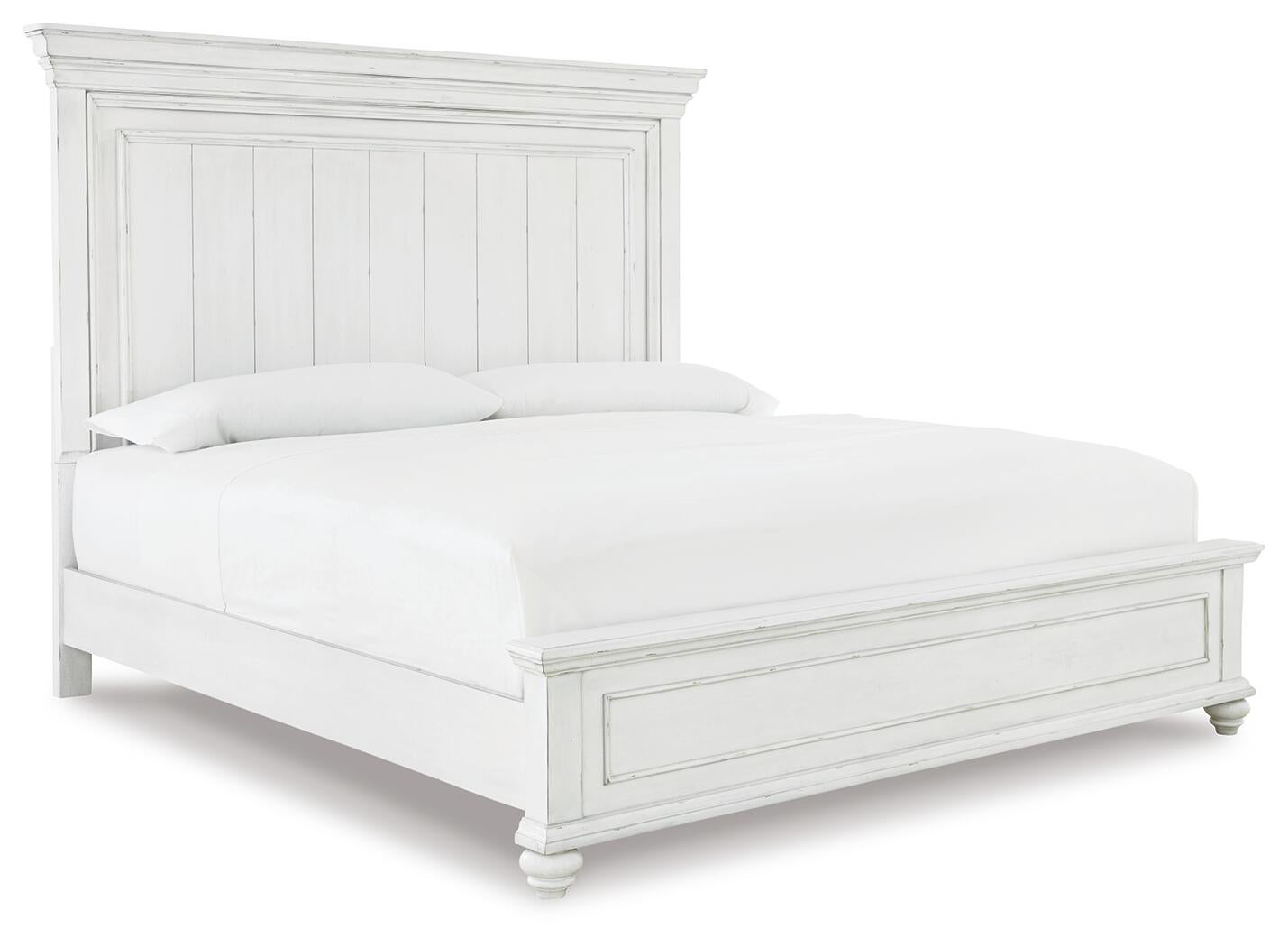 Kanwyn  Panel Bed, Dresser And Mirror