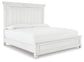 Kanwyn  Panel Bed, Dresser And Mirror