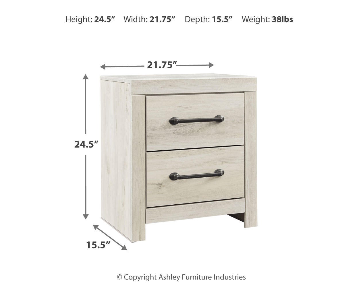 Cambeck  Panel Bed With Mirrored Dresser, Chest And Nightstand