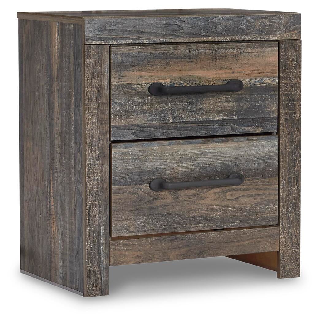 Drystan  Bookcase Bed With 2 Storage Drawers, Dresser, Mirror, Chest And Nightstand