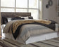 Derekson  Panel Headboard Bed With Mirrored Dresser, Chest And Nightstand